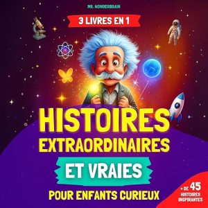 Histoires Extraordinaires Et Vraies Pour Enfants Curieux: [3 Livres en 1]