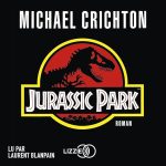 Série Jurassic Park en livre audio : couverture du tome 1