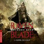 Série Raven Blade en livre audio : couverture du tome 1