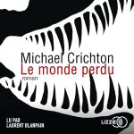 Série Jurassic Park en livre audio : couverture du tome 2