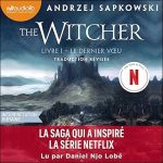 Série Sorceleur en livre audio : couverture du tome 1