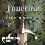 Série Powerless en livre audio : couverture du tome 1