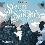 Série Steam Sailors en livre audio : couverture du tome 1