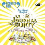 Série Le Journal de Gurty en livre audio : couverture du tome 1