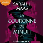 Série Throne of Glass en livre audio : couverture du tome 1